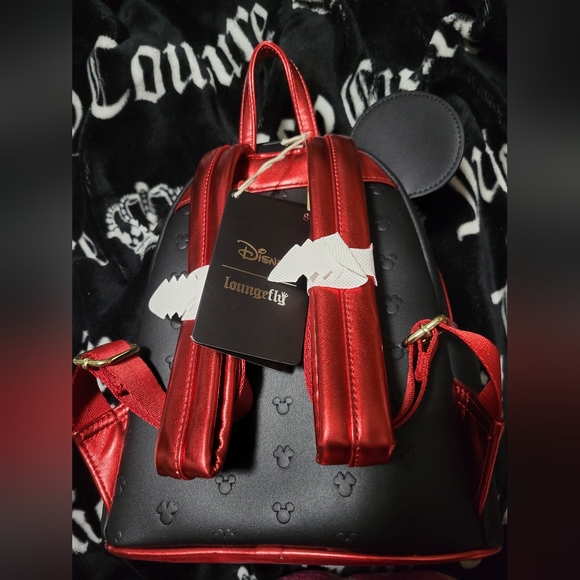 Loungefly Disney Minnie Mouse Metallic Backpack - Picture 5 of 7